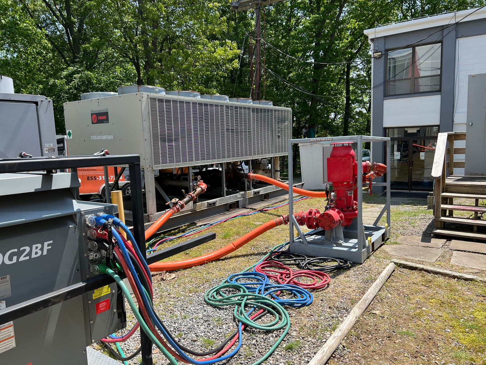 100ton Air Cooled Chiller in NYC Boston Baltimore Newark Long Island Philadelphia Harrisburg Pittsburgh Albany Buffalo Syracuse Rochester Ithaca Utica Binghamton Manchester Nashau Providence Kingston Portland Trenton Edison Reading Allentown